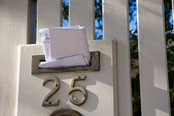 direct email letters in mailbox
