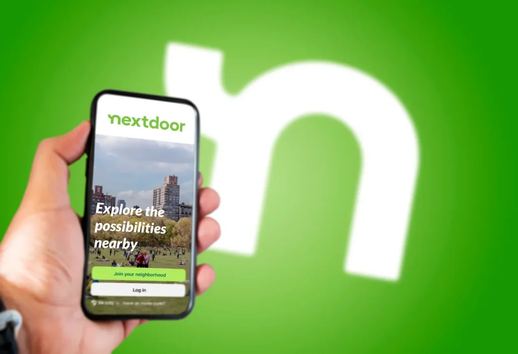 nextdoor app use for business