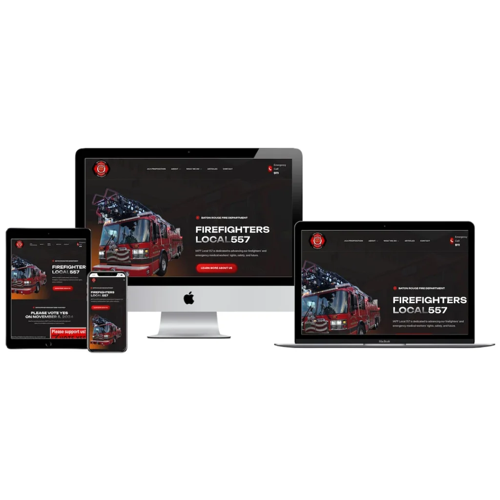 brfd 557 website design mockup responsive devices